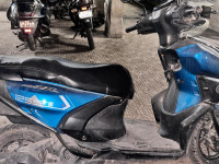 Blue Yamaha Ray ZR 125 Fi Hybrid Disc