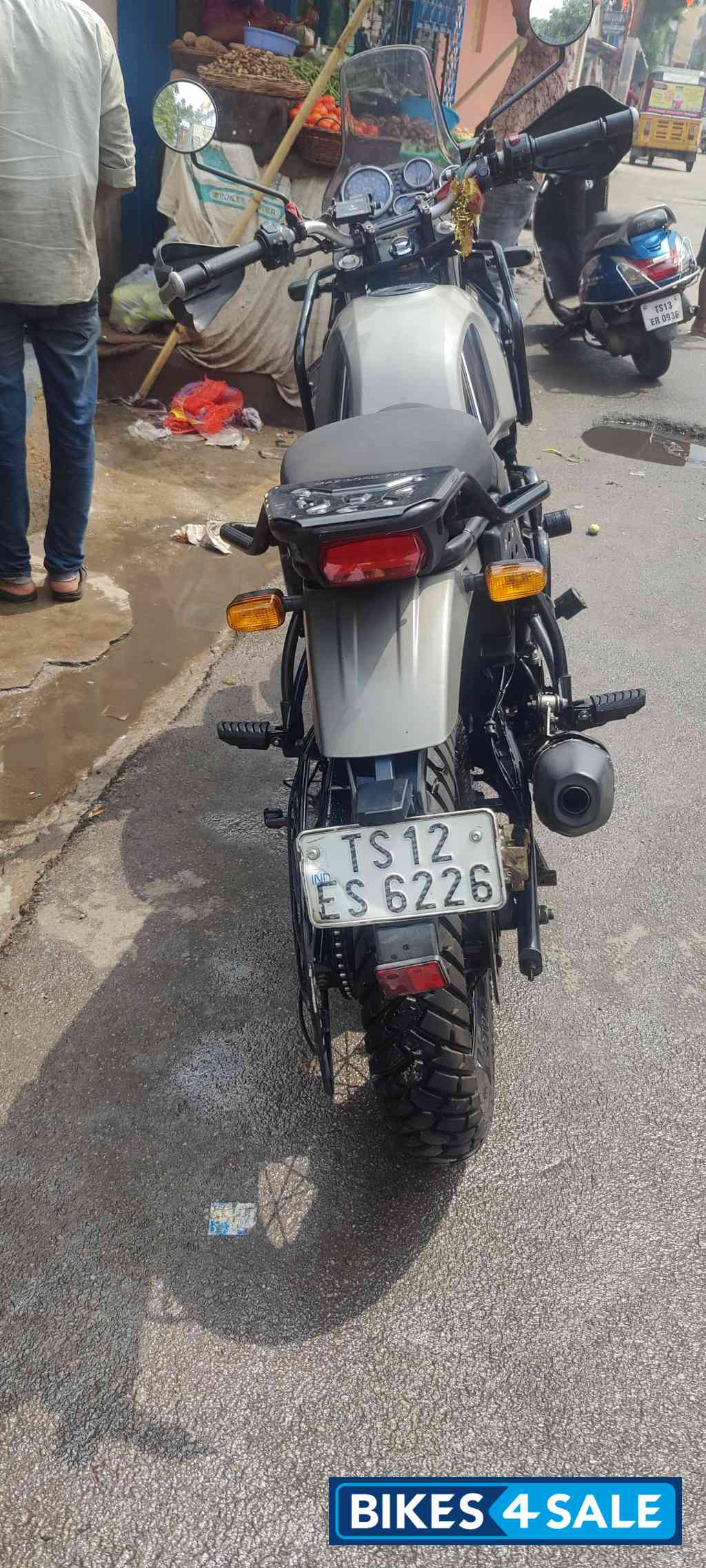 Grey Royal Enfield Himalayan 2021