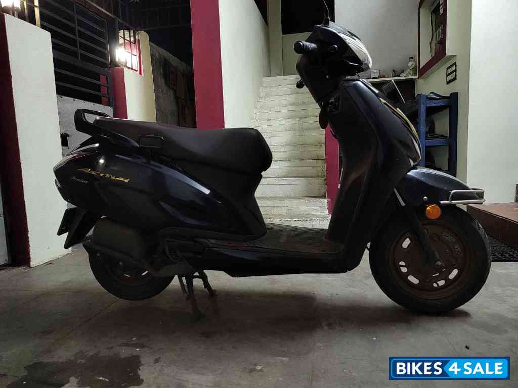 Pearl Siren Blue-a Honda Activa Premium Edition Deluxe