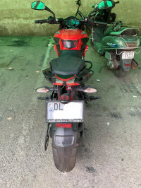 Red White Bajaj Pulsar 200 NS