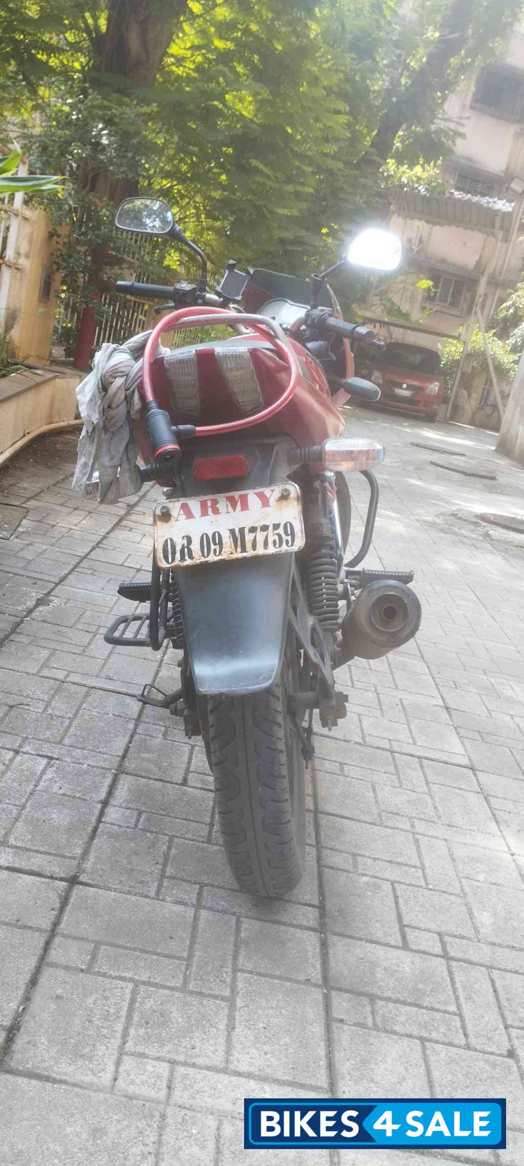 Red Bajaj Pulsar 150 DTSi