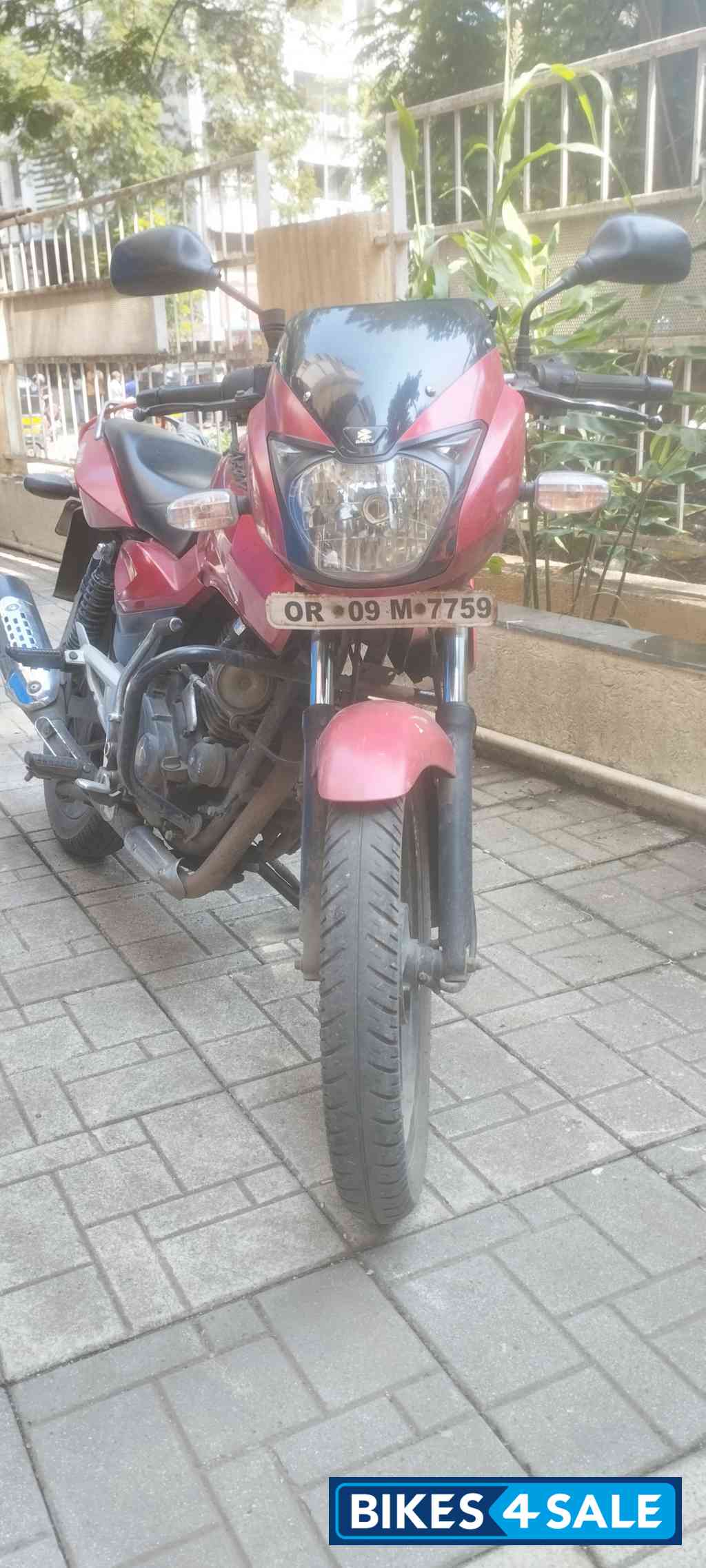 Red Bajaj Pulsar 150 DTSi