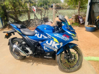 Blue Suzuki Gixxer SF Moto GP