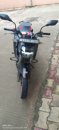 Matte Black TVS Apache RTR 160 4V Special Edition