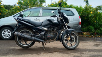 Black Honda CB Unicorn