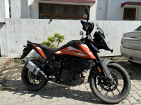 Orange KTM 250 Adventure