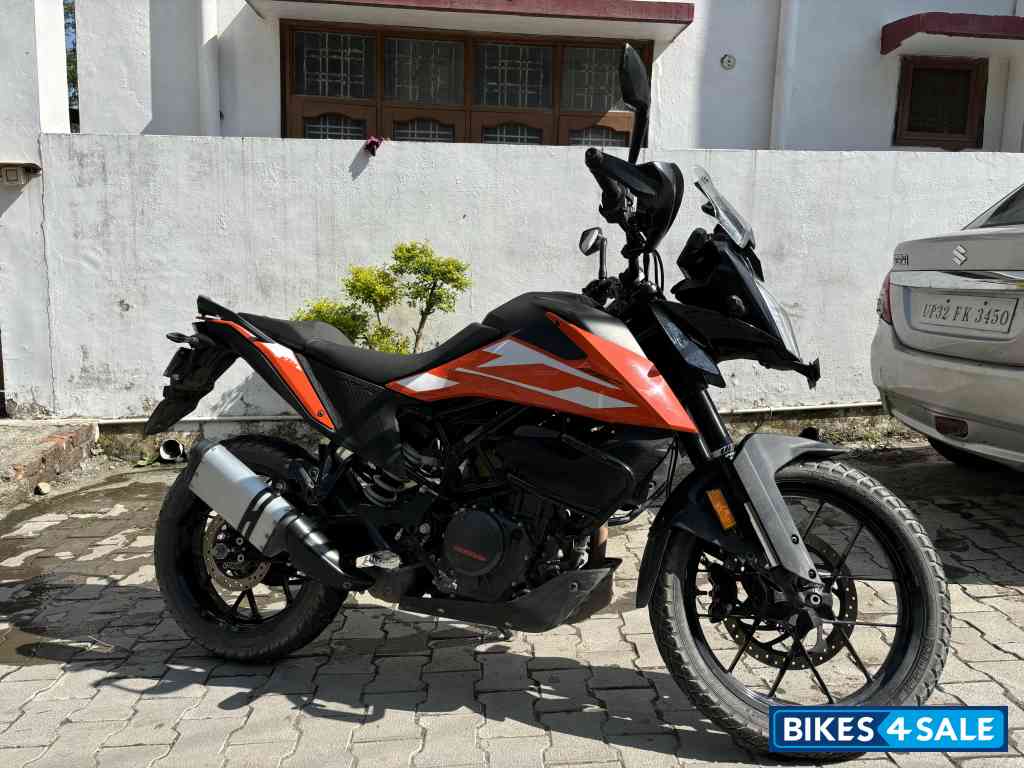 Orange KTM 250 Adventure