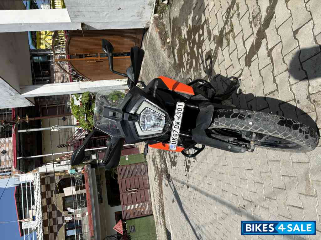 Orange KTM 250 Adventure