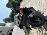 Orange KTM 250 Adventure