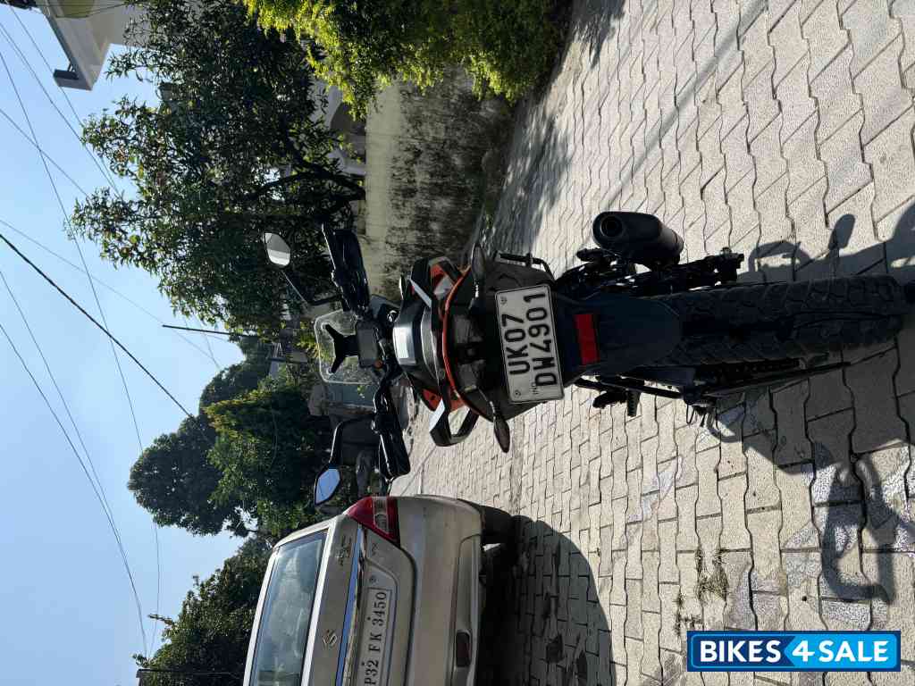 Orange KTM 250 Adventure