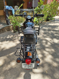 Pure Black Royal Enfield Classic 350 Single Channel BS6
