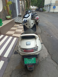 White TVS iQube Electric