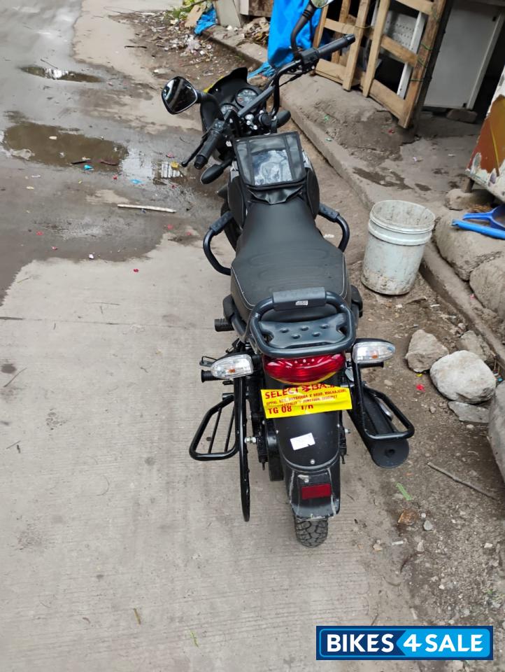 Black And Silver Combination Bajaj CT110X