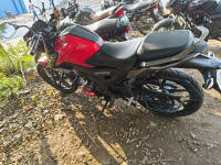 Red TVS Raider 125