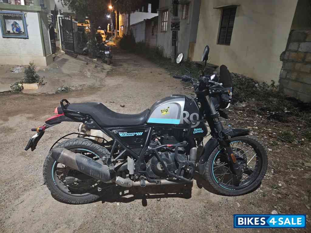 Silver Spirit Royal Enfield Scram 411