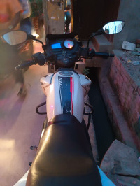 White TVS Apache RTR 180 ABS