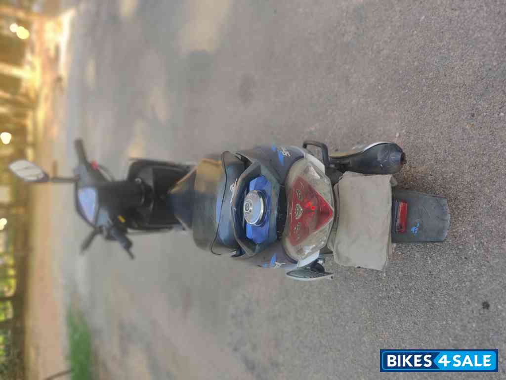 Blue TVS Scooty Streak