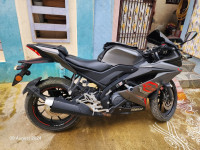 Gray Yamaha YZF R15 V3 BS6