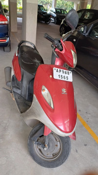 Red Bajaj Wave