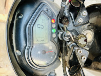 Blue And Black Bajaj Pulsar 150