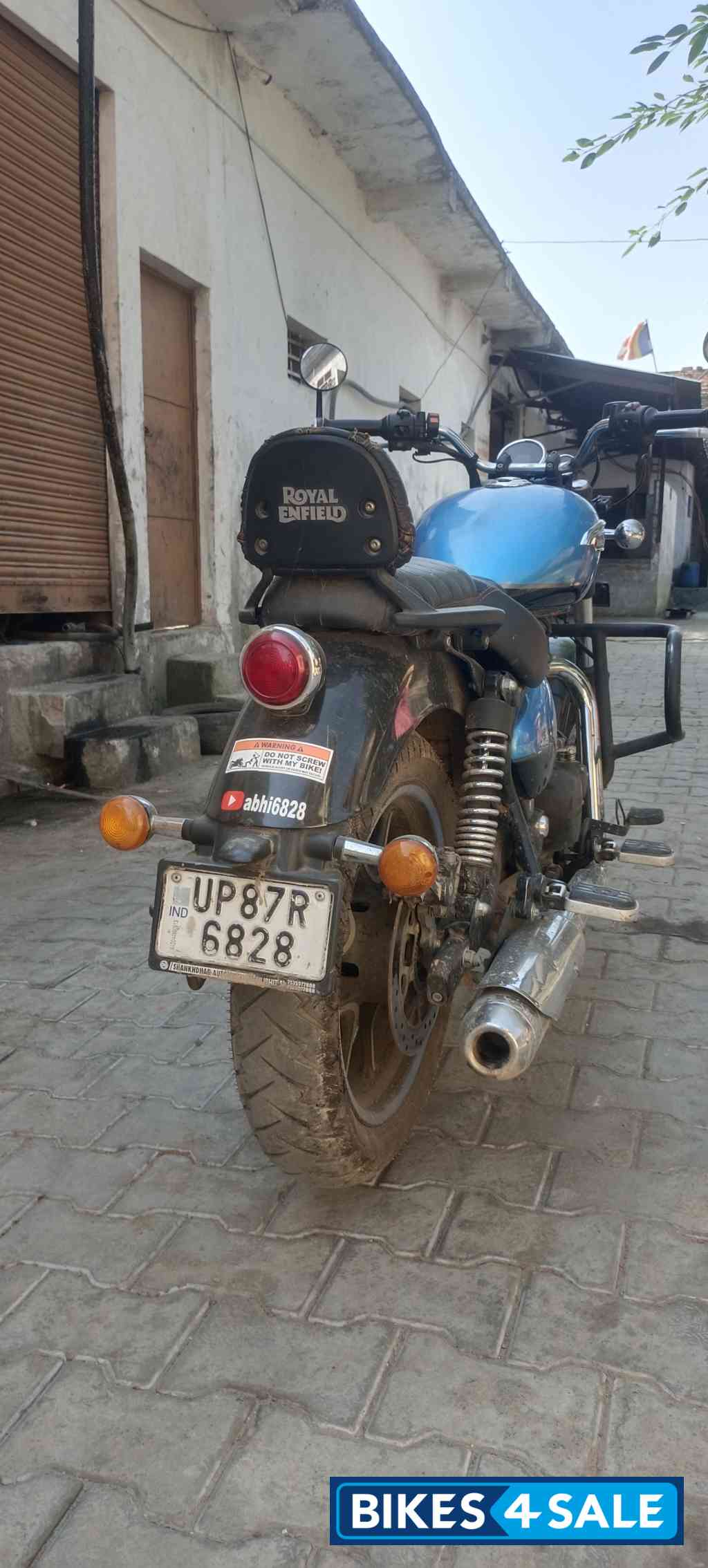 Sky Blue 🔵 Royal Enfield Meteor 350