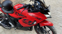 Red Suzuki Gixxer SF