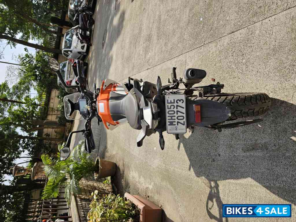 Orange KTM 250 Adventure 2022