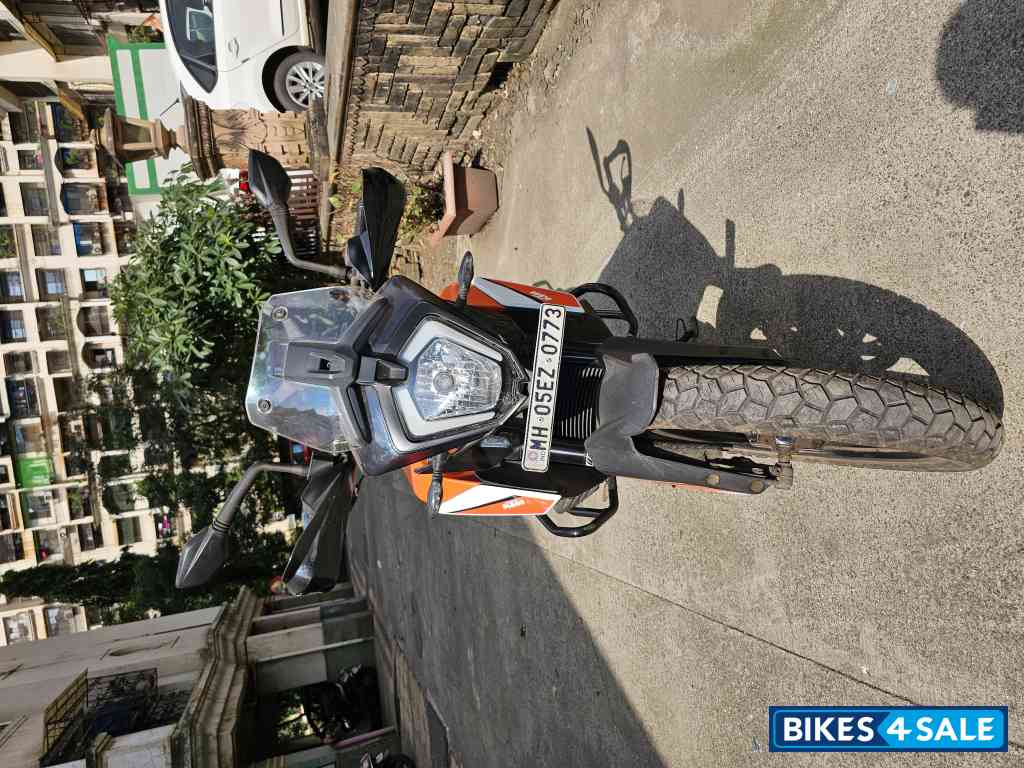 Orange KTM 250 Adventure 2022