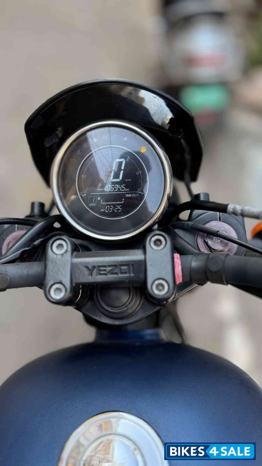 Dark Blue Yezdi Roadster Dark