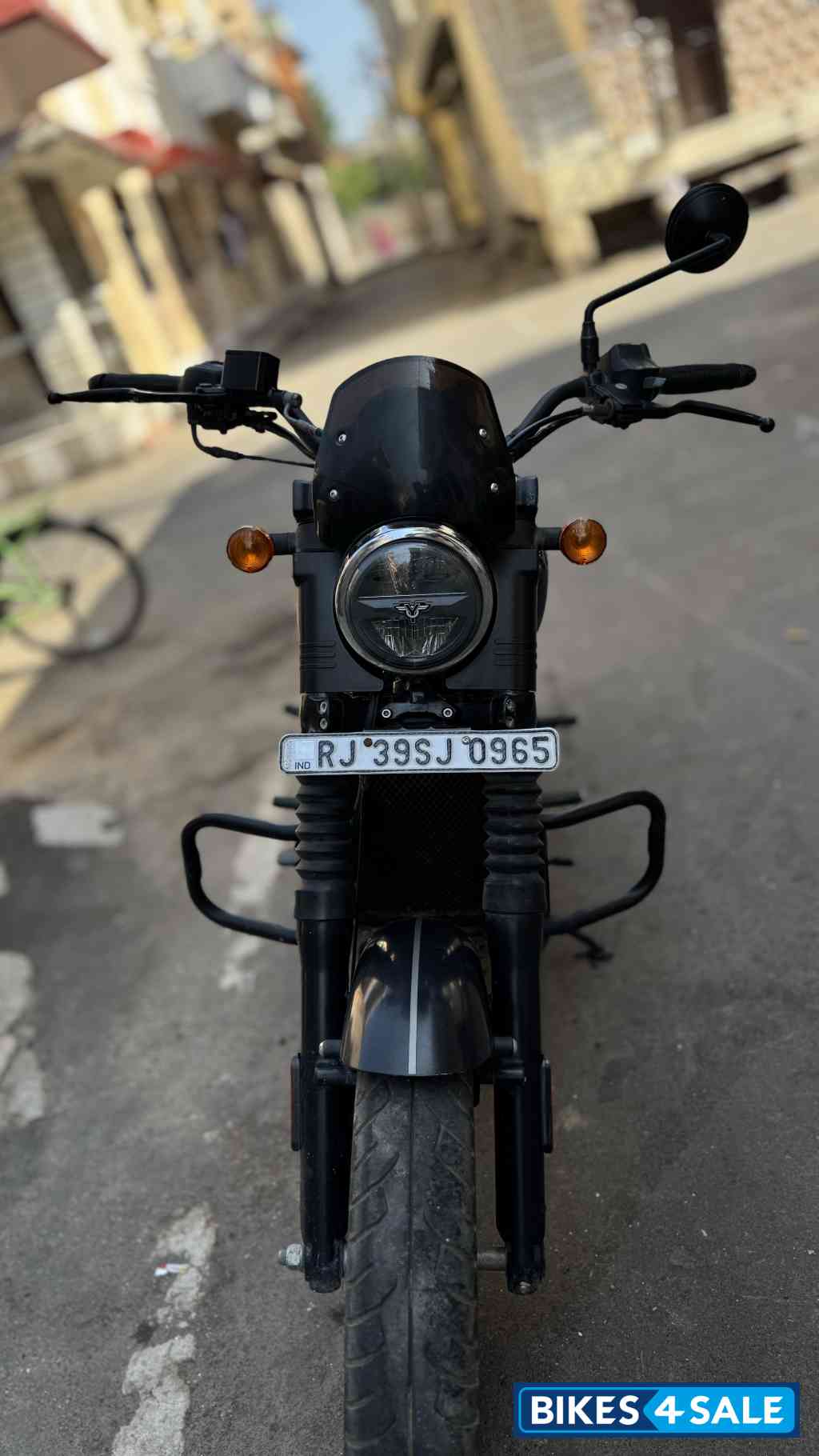 Dark Blue Yezdi Roadster Dark