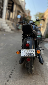 Dark Blue Yezdi Roadster Dark