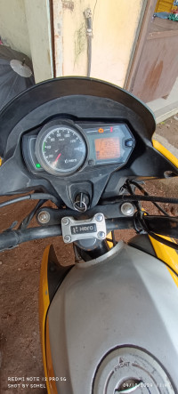 Yellow And Silver Hero Passion Pro BS6