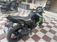 Black Green Yamaha FZ-S