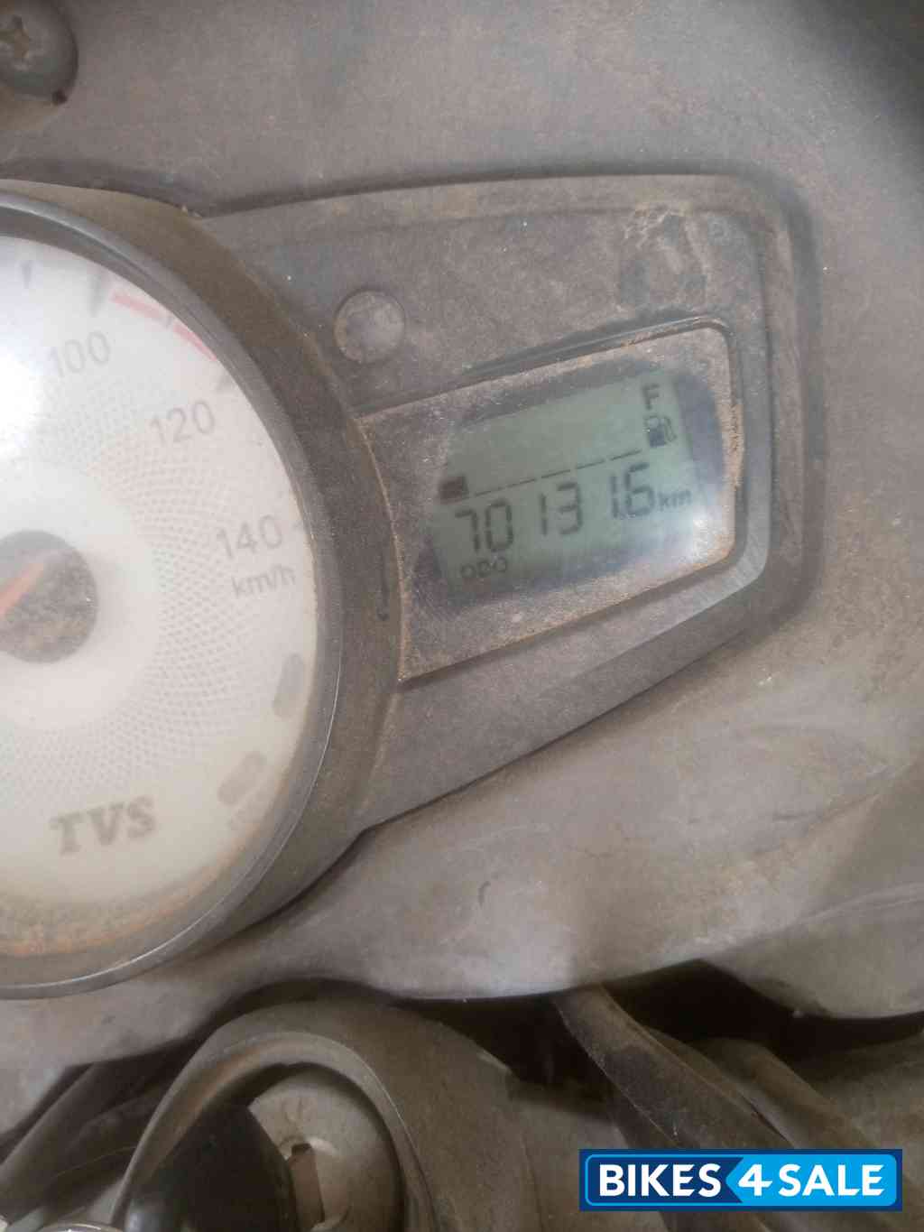 Black TVS Star City Plus