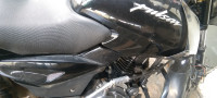 Black Bajaj Pulsar 125 Split Seat