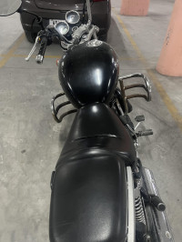 Black Royal Enfield Thunderbird