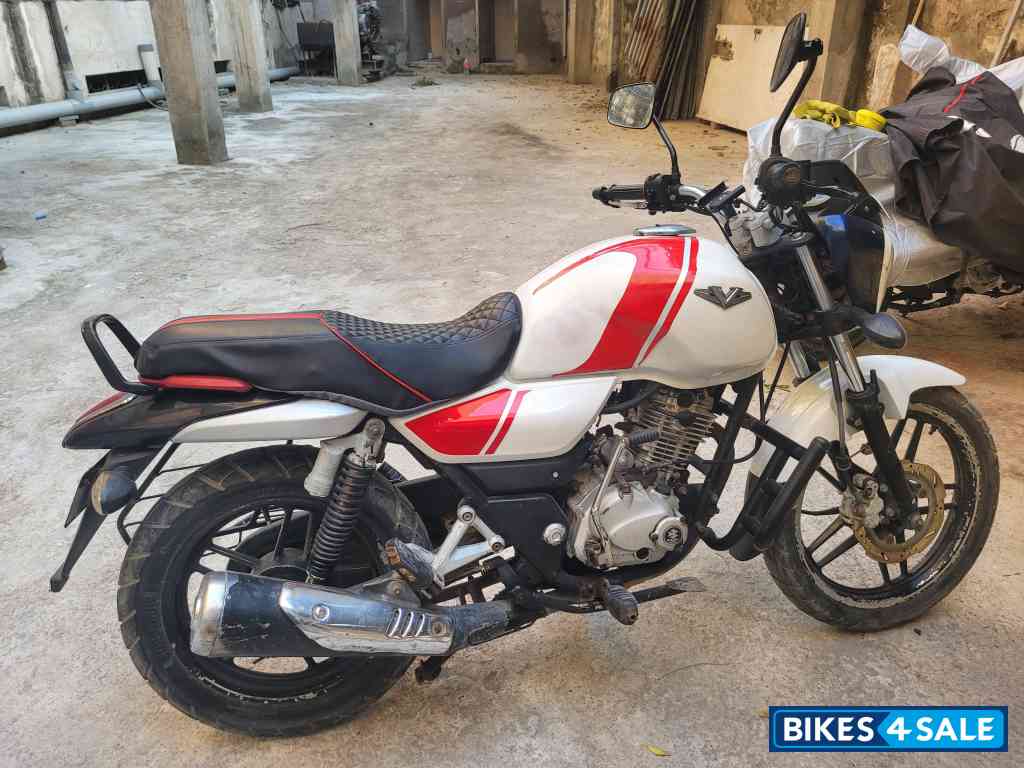 White Bajaj V15
