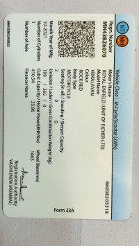 Rock Red Royal Enfield Himalayan