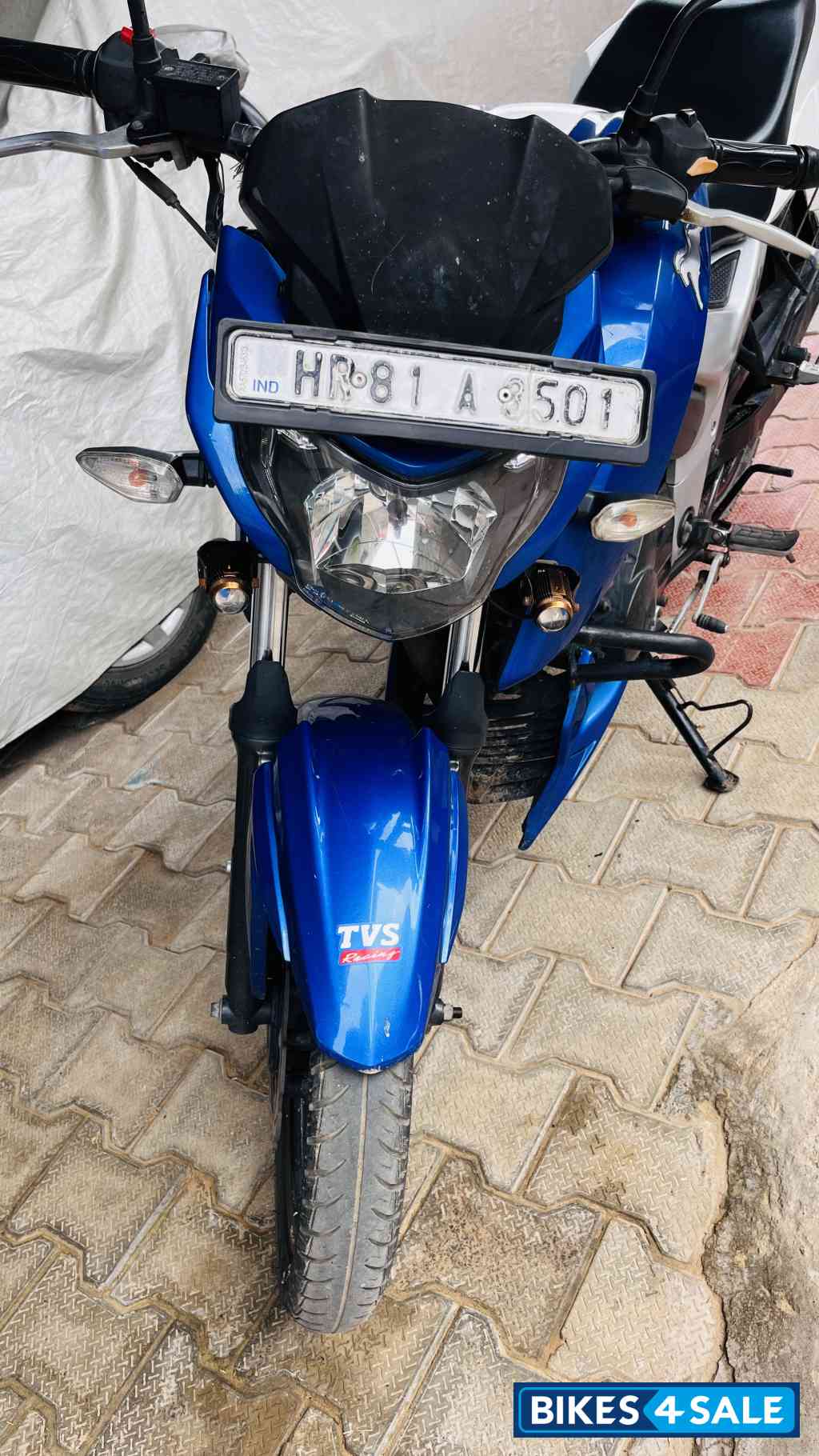 Mat Blue TVS Apache RTR 160 4V