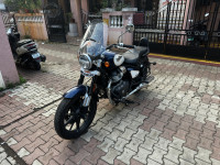 Blue Royal Enfield Super Meteor 650