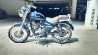 Marien Blue Royal Enfield Thunderbird 350