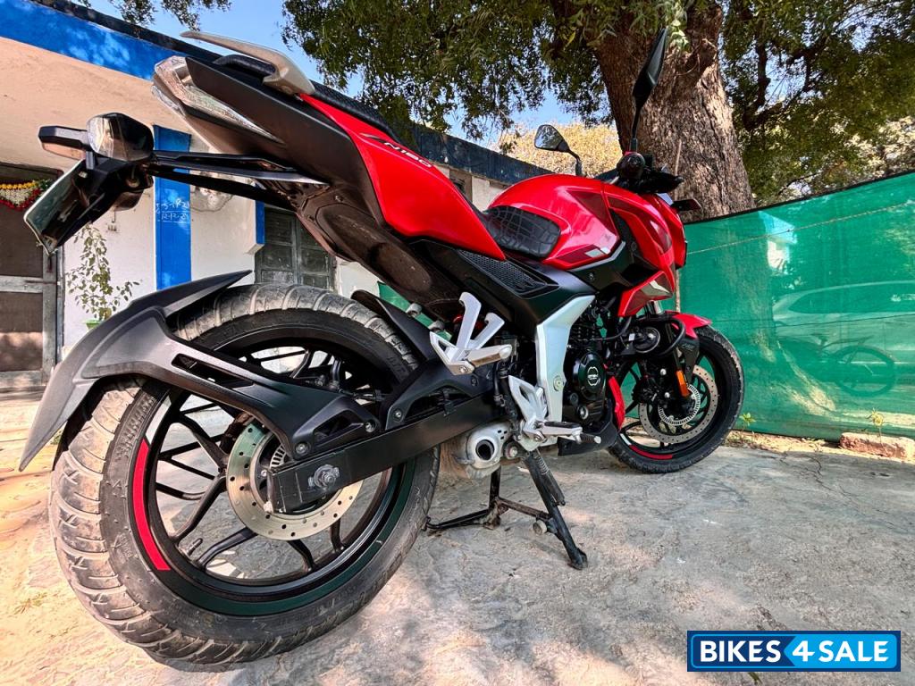 Red Bajaj Pulsar N160 Dual Channel ABS