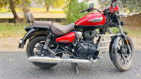Black Red Royal Enfield Meteor 350 Supernova