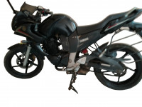 Midnight Black Yamaha Fazer