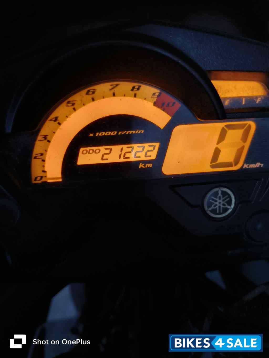 Midnight Black Yamaha Fazer