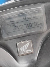 Silver And Black Honda Activa