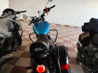 Blue Royal Enfield Meteor 350 Supernova