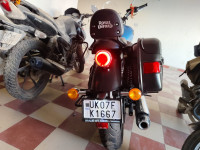 Blue Royal Enfield Meteor 350 Supernova