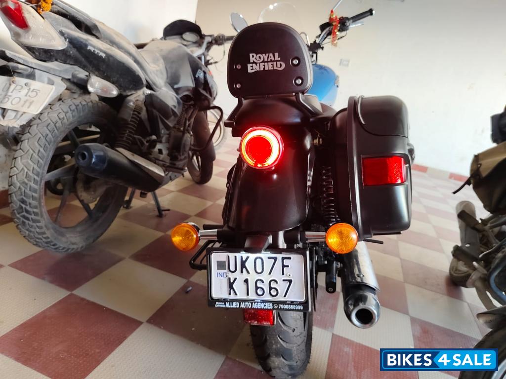 Blue Royal Enfield Meteor 350 Supernova