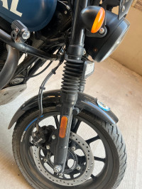 Rebel Blue Royal Enfield Hunter 350 Metro